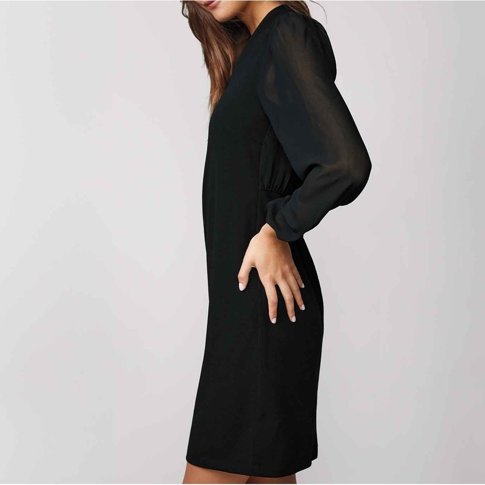 Studio 1886 Sheer Back Dress - Picture 3 of 10